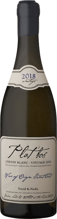 David & Nadia Wines Plat'bos Chenin 2018